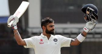 PHOTOS: India vs New Zealand, 3rd Test, Day 2