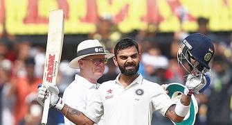 Double centurion Kohli has gratitude for batting coach Bangar