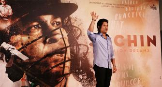 Sachin pads up for his big screen debut