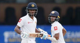 2nd Test: Mendis-Karunaratne fight back to take Lanka to 209/2 vs India