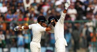 PHOTOS: Kohli, Vijay hit centuries as India dominate Day 1