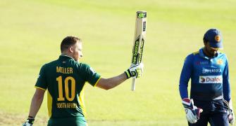 Ton-up Du Plessis, Miller help South Africa thump Sri Lanka