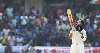 Kohli scores a double ton every 9 innings on an average!