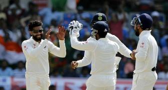 Ashwin, Jadeja shine as India crush Bangladesh