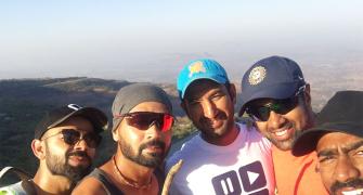 Team India go trekking after Pune stumble