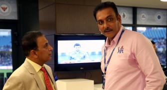 Gavaskar on why Shastri is the favourite to become India coach