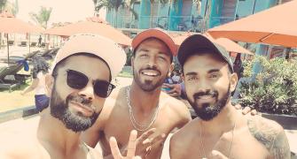 PHOTOS: Kohli & Co. chill out after Galle triumph