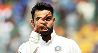 Kohli nearly accuses Smith of cheating over DRS row