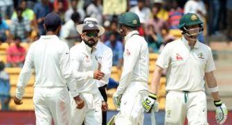 Tempers flare as Kohli-Smith showdown continues