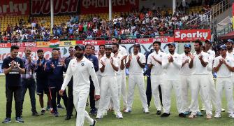 India recorded a highest tally of wins in a season