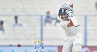 Pujara, third Indian to bat on all 5 days of a Test