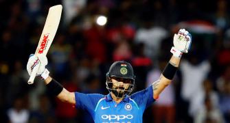 PIX, 5th ODI: Kohli, Bhuvneshwar star in win as India sweep series 5-0