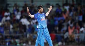 Chahal spots chink in Maxwell's armour