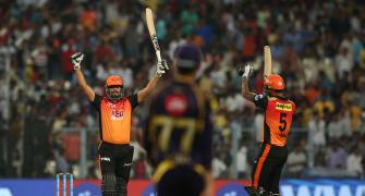 IPL PHOTOS: Hyderabad overpower KKR in five-wicket win