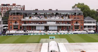 Lord's Test PIX: First day's play called off due to rain
