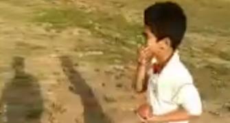 WATCH: 7-year-old spinner from Kashmir leaves Warne in a spell