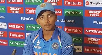 Prithvi Shaw set for India Test debut against West Indies