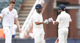Patient Pujara proud of effort on 'tough' Wanderers pitch