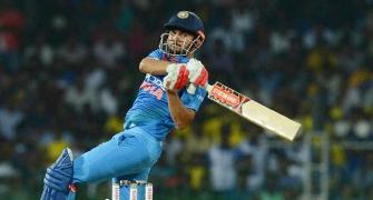 PHOTOS: Pandey, Thakur lift India to victory against SL
