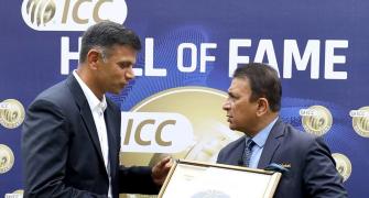 Dravid inducted into ICC Hall of Fame