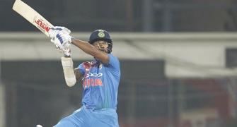 3rd T20, PIX: Dhawan's 92 powers India to a six-wicket win over WI