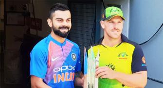 1st T20: Finch-led Aus have task at hand against in-form India