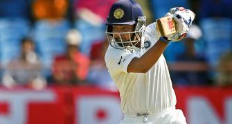 'Prithvi Shaw, Continue batting fearlessly'