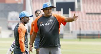 PHOTOS: Team India sweat it out in the nets before 5th ODI