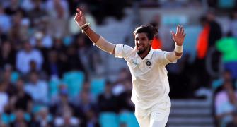 PIX: Ishant, Bumrah trigger England collapse in Cook's farewell Test