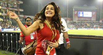 Guess who was Preity Zinta's guest at IPL match