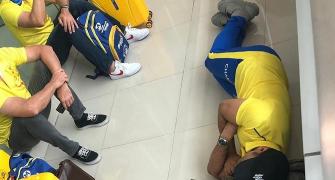 Dhoni loves his sleep. Here's proof