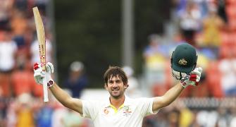 PIX: Burns, Head smash big tons to put Australia in charge vs SL