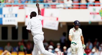 2nd Test: Windies dismiss England for 187 in first innings