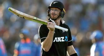 Injured Guptill to miss T20I series against India