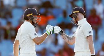 England take first day honours against West Indies