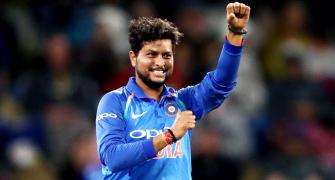 A new high for India's spin sensation Kuldeep!