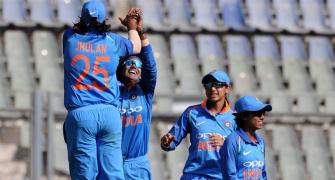 PIX: India women outclass England to seal ODI series