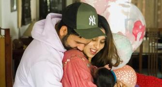 Rohit Sharma reveals name of baby girl