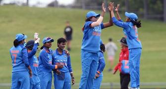 PIX: India women rout Kiwis to clinch ODI series