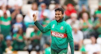 Shakib first to 500-plus runs, 10 wkts in World Cup