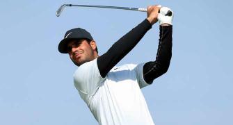 British Open: Shubhankar tied 20th as Tiger struggles
