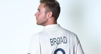 Stuart Broad shares new Ashes jersey look