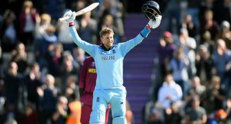 PHOTOS: Root's century helps England rout Windies