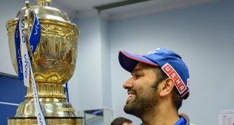 WATCH: Rohit's victory rap to celebrate IPL win