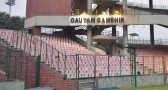 Gambhir finally has stand named after him at Kotla