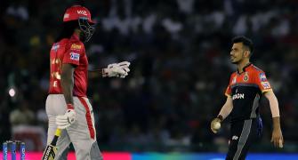 Gayle says will block 'annoying' Chahal