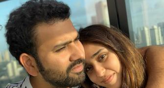 SEE: Rohit Sharma's workout with wife