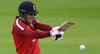 Banton shines for England before rain ends T20