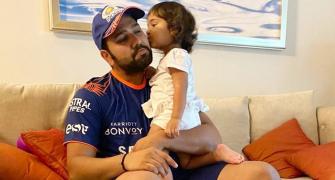 Rohit's adorable pic of daughter