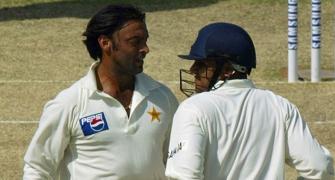 I have more money than you have hair: Akhtar to Sehwag